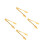 4Stk Mini Gold Angel Wings Form Servieren 3