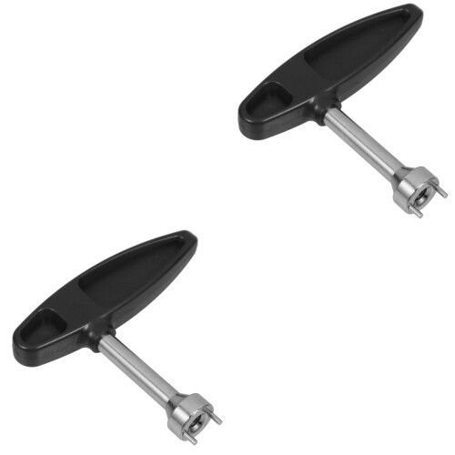 2Stk Golf Spike Wrench Cleat Tool , Komfortabler 2