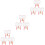 3Sets Badminton Set Kinder Pink Mit Bällen Langlebig Und Sicher 5