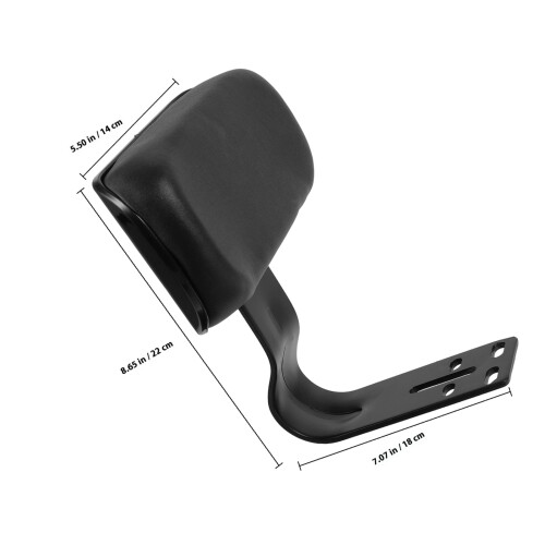 Coussin De Siège Sécurisé Noir Durable Pour Avec Dossier 1