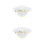 8Stk Verdeckte Feuersprinkler Abdeckplatte Metall Langlebig Bunt 4