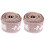 2Rolls Chocolate Easter Ribbon Wired Edge for Gift Wrapping Crafts 4