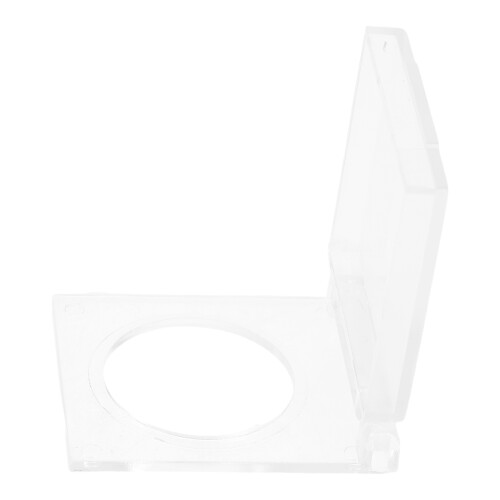 6Pièces Cache Bouton Transparent En Plastique Pour Dessin Strass