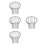 4Stk Dachrinnenfilter Robust Für Hausablauf Elegant 4