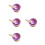 4Stk Eiscremeschale Kunststoff Sicherer Anti-Fall Dessertbecher 7