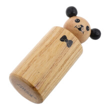 Percussion Bois Beige Shaker Enfant Instrument Musical Polyvalent
