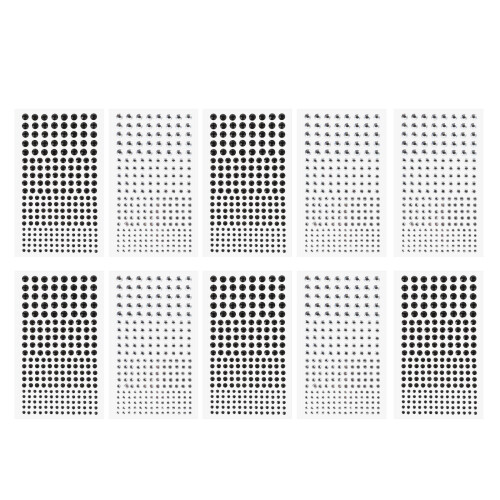 50Pièces Corps Autocollants Pour