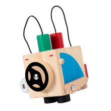 2Pièces Jouet Bois Enfants Cube Educatif Et