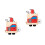 2Pièces Jouet Bois Enfants Cube Educatif Et 10