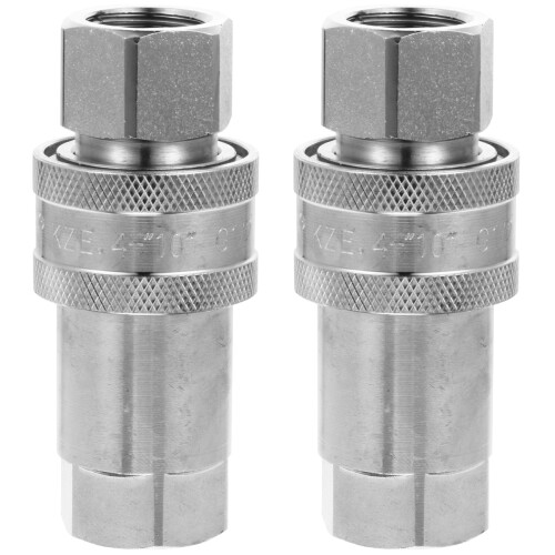 2Stk Präzise Hydraulik Robustem Carbon Silber 2