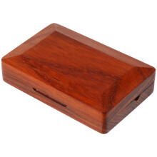 2Pièces Boîte De Rangement Rouge En Bois Pour Anches Suona Portable