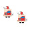 2Pièces Jouet Bois Enfants Cube Educatif Et 8