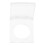 6Pièces Cache Bouton Transparent En Plastique Pour Dessin Strass 3