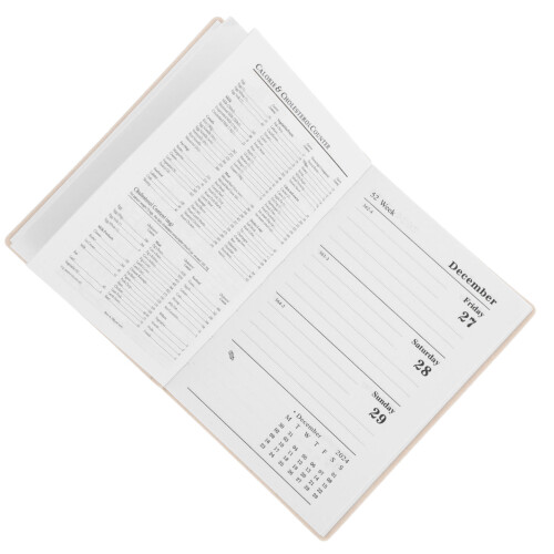 2Stk Schülerplaner Mehrfarbig Pocket Kalender Notizbuch 2