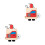 2Pièces Jouet Bois Enfants Cube Educatif Et 4