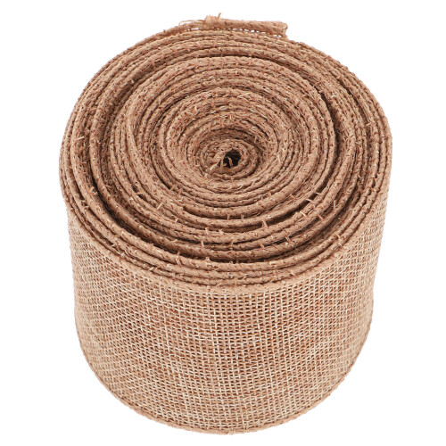 3Rolls Decorative Linen Ribbon for Wedding, Craft, and Gift Wrapping