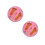 2Pièces Kit Empreintes Bébé Rose Cadeau Maman 9
