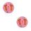 2Pièces Kit Empreintes Bébé Rose Cadeau Maman 4