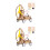 2Pièces Jouets En Bois 3D À Assembler Beige DIY Pour Enfants 7
