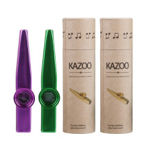 2Ensembles Kazoos Éducatifs Métalliques Pour Enfants Et Musiciens
