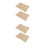 4Pièces En Pour Hamster Beige Nature 4