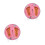 2Pièces Kit Empreintes Bébé Rose Cadeau Maman 7