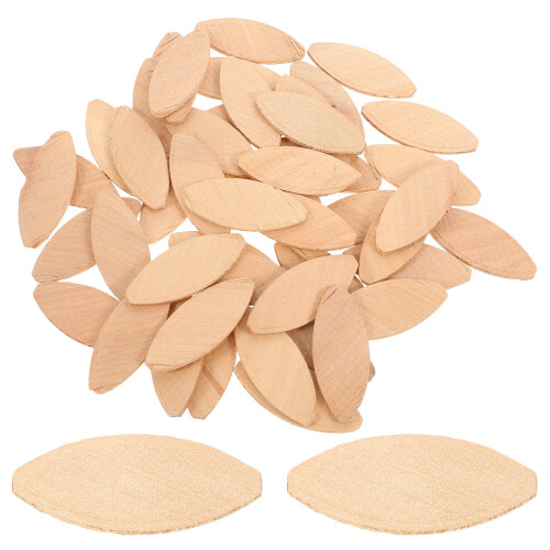 200Pièces Biscuits Bois Pour Menuiserie Avec Rainurage Précis 1
