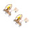 2Pièces Jouets En Bois 3D À Assembler Beige DIY Pour Enfants 5