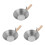 3Pièces Bac À Plaqueur Manche Bois Argent Usage Construction 6