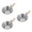 3Pièces Bac À Plaqueur Manche Bois Argent Usage Construction 5