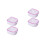 4Pièces Bols Trempage Ongles Blancs ABS Et Retrait 7