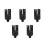 5Stk Shock Riser Aluminium Schwarz Für Offroad Strecken 6