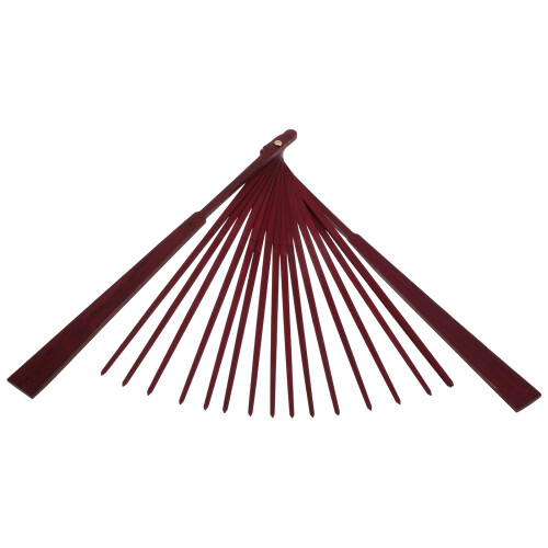 4Pièces Cadre D'éventails À Main En Bois Pour DIY 1