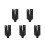 5Stk Shock Riser Aluminium Schwarz Für Offroad Strecken 7