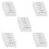 Set Of 5 Expense Management Notebook Personal Financial White 6
