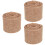 3Rolls Decorative Linen Ribbon for Wedding, Craft, and Gift Wrapping 7