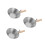 3Pièces Bac À Plaqueur Manche Bois Argent Usage Construction 7