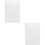 2Pcs Transparent Acrylic Brochure Holder Vertical Paper Display Stand 7