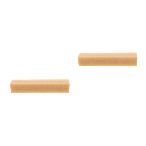 2Pcs Multi-Purpose Rubber Sanding Belt Cleaner Stick Yellow 2