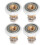 16Pcs Bathroom Sliding Door Rollers Nylon Metal Quiet Smooth Operation 1