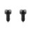2Pcs Auto Car Player with Dual USB and Blue Light Voltage Display 9