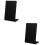 2Pcs Chic Black ABS Mini Chalkboards for Birthday and Table Decoration 7