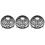 3Pcs Black Plastic Plants Suspension Soil Cover with Easy Installation 5