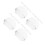 32Pièces Casquettes Blanches Coton Baseball Pour Activités Créatives 8