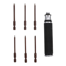 1Ensemble Outils Précis Hexagonal Métal Noir Modélisme