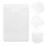 2Pcs Transparent Acrylic Brochure Holder Vertical Paper Display Stand 9