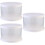 3Pcs Cake Storage Boxes White Paper Lid for Muffin and Cookie Packing 6
