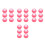 24Pièces Couvercles Rose Wide Mouth Étanche Bébé 7