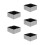 5Pièces Boîte Connexion Surface 86 Type Inoxydable Pour Cuisine 4