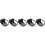5pcs Intelligent Acrylic Wall Mount 10